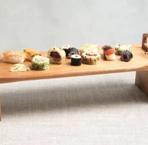 Artesa Plateau Antipastis Large En Bois D’acacia Marron 10