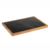Pujadas Plateau Ardoise Et Bois 33 X 23 Cm 19
