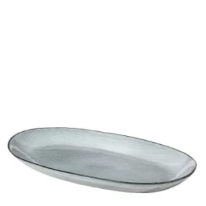 Broste Copenhagen Plateau De Service Céramique Beige 17x30cm 10