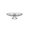 Wadiga Présentoir à Gâteau / Tarte Sur Pied Rond En Verre Romance – 25x25x8cm 7
