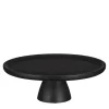 Mica Decorations Présentoir à Gâteaux En Bois Noir D30 11