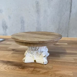 Mathi Design Présentoir De Table En Bois Blanc 15