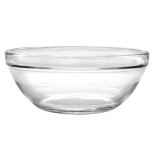 Duralex Saladier Empilable 97 Cl En Verre Trempé Résistant Transparent 18