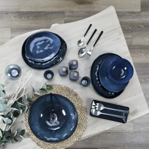 Trends Home Saladier Bleu 8