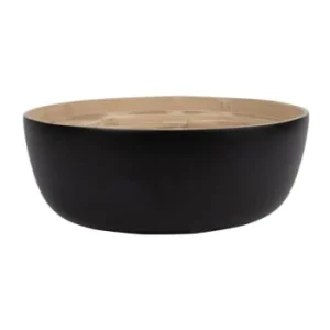 Maisons Du Monde Saladier En Bambou Coloris Noir Et Naturel 13
