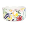 Maisons Du Monde Saladier En Porcelaine Blanche Imprimé Fruits Multicolores 20