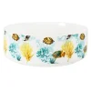 Maisons Du Monde Saladier En Porcelaine Blanche Motif Fond Marin Multicolore 7