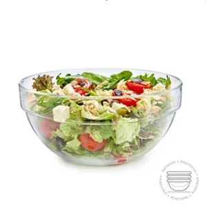 Wadiga Saladier En Verre Empilable D20cm 6