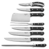 SABATIER TROMPETTE Set 8 Couteaux De Boucher 17