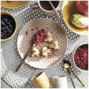 Mathilde M Set De 2 Assiettes à Dessert En Porcelaine D20,5cm 10