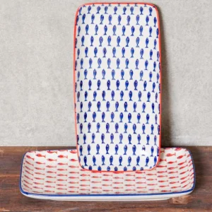 Chehoma Set De 2 Plats à Cake En Céramique Multicolore 8