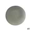 Maison Tilleul Set De 4 Assiettes Plates Céramique Vert 8