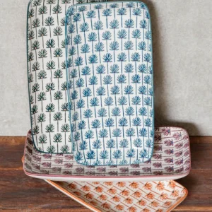 Chehoma Set De 4 Petits Plats En Céramique Multicolore 10