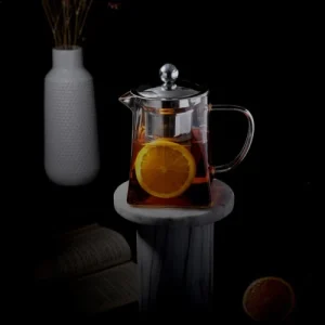 Cristel Théière 0.8L Verre Et Inox 7