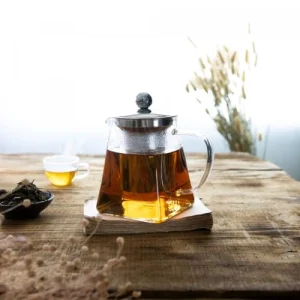 Cristel Théière 0.8L Verre Et Inox 9