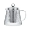 Cristel Théière 0.8L Verre Et Inox 10