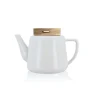 OGO Living Théière Avec Couvercle En Porcelaine Et Bois 680 Ml 22