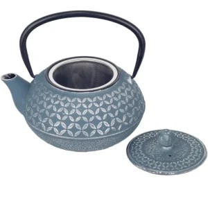 Signes Grimalt Théière De Type Japonaise Gris Bleuté En Fonte 0.8 Litre 10