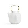 Kähler Design Théière En Céramique Blanche 1,2L 10