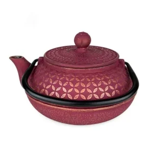 Aromandise Théière En Fonte Rose 60ml 12