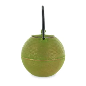Aromandise Théière En Fonte Verte 0,9L 12