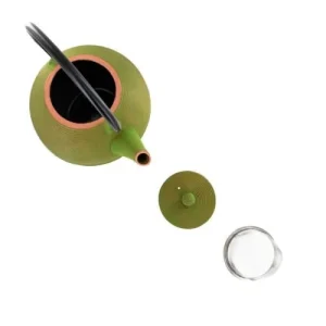 Aromandise Théière En Fonte Verte 0,9L 14