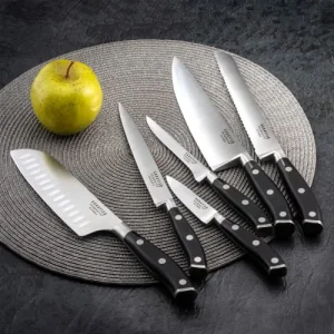 SABATIER TROMPETTE Trousse 5 Couteaux De Cuisine 16