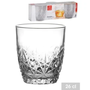 Wadiga Verre à Whisky Avec Motifs 26cl – Lot De 3 9